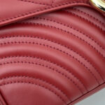 Gucci GG Marmont Small Shoulder Bag 443497 Mauve